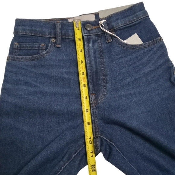 Everlane High Rise Blue Gift Able Ankle Skinny Jean Size 23 - Picture 3 of 7